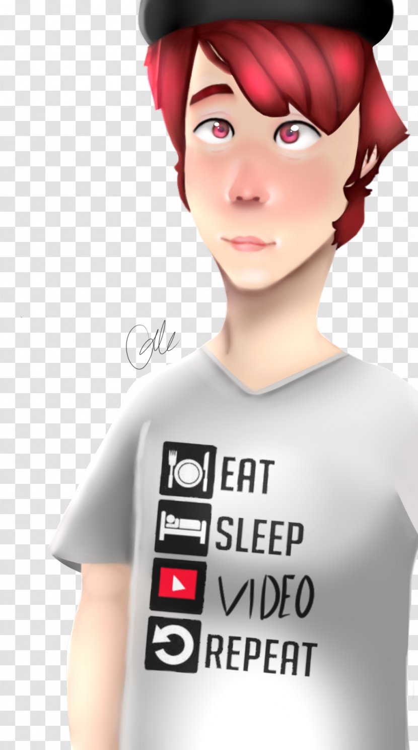 T-shirt Hoodie Hair Coloring Forehead - Silhouette Transparent PNG