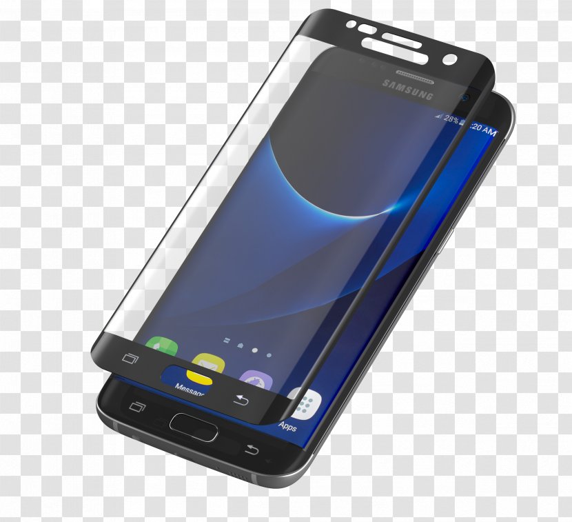 Smartphone Samsung GALAXY S7 Edge Feature Phone Screen Protectors Telephone - Gadget - Galaxy Transparent PNG