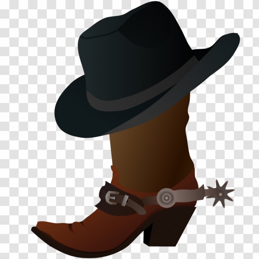 Hat 'n' Boots T-shirt Cowboy Boot - Cap - Tshirt Transparent PNG