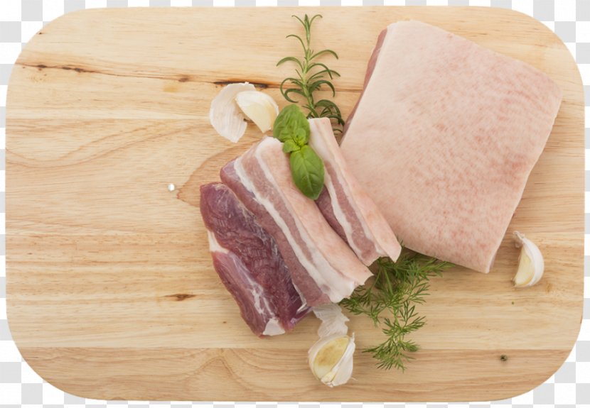 Back Bacon Ham Pork Goulash Meat - Animal Source Foods Transparent PNG