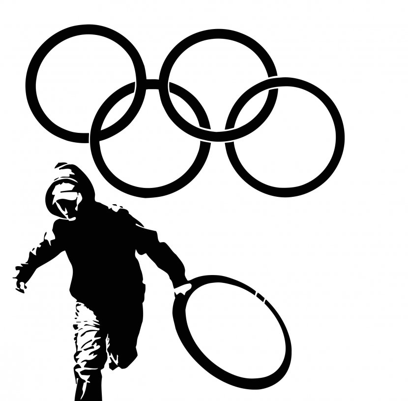 2010 Winter Olympics Vancouver Olympic Games Figure Skating Biathlon - Silhouette - Rings Transparent PNG