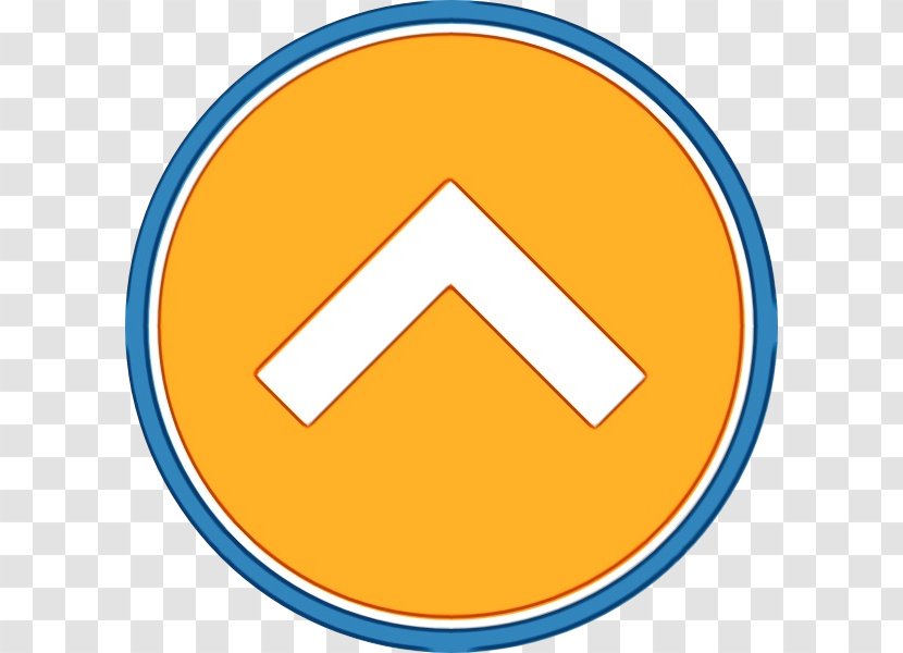 Yellow Line Symbol Circle Sign - Sticker Transparent PNG
