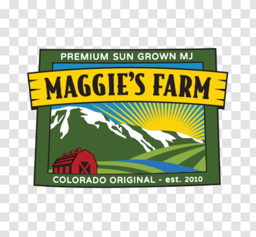 Maggie's Farm North Colorado Springs Manitou Pueblo East West - Label - Cannabis Transparent PNG