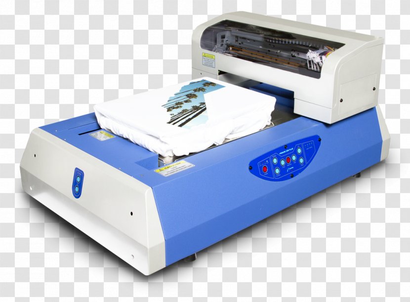 Direct To Garment Printing Printer Ink Screen - Hardware Transparent PNG
