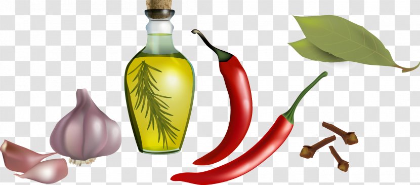 Chili Con Carne Garlic Euclidean Vector - Allspice - Pepper Transparent PNG