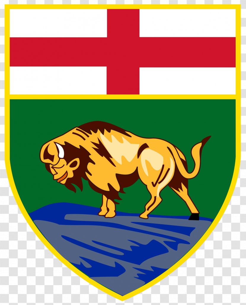Flag Of Manitoba Canada Coat Arms - Royaltyfree Transparent PNG