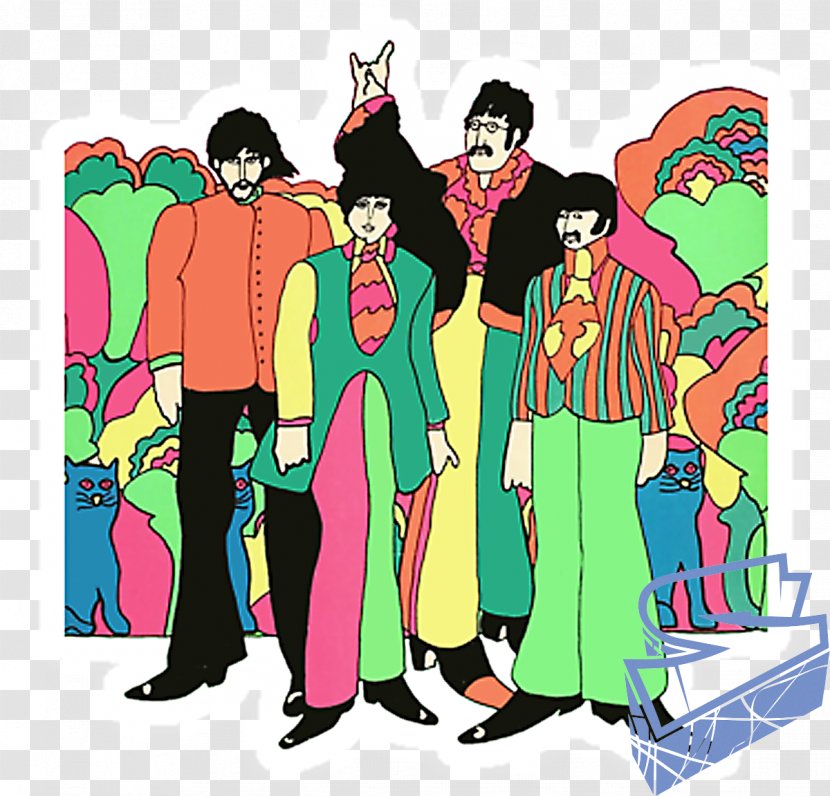 Yellow Submarine Songtrack The Beatles Love Poster - Human Behavior Transparent PNG