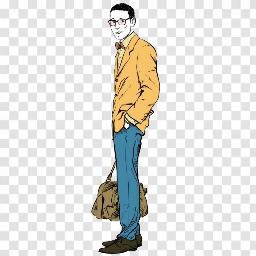 Cartoon Illustration - Suit - Business Man Transparent PNG