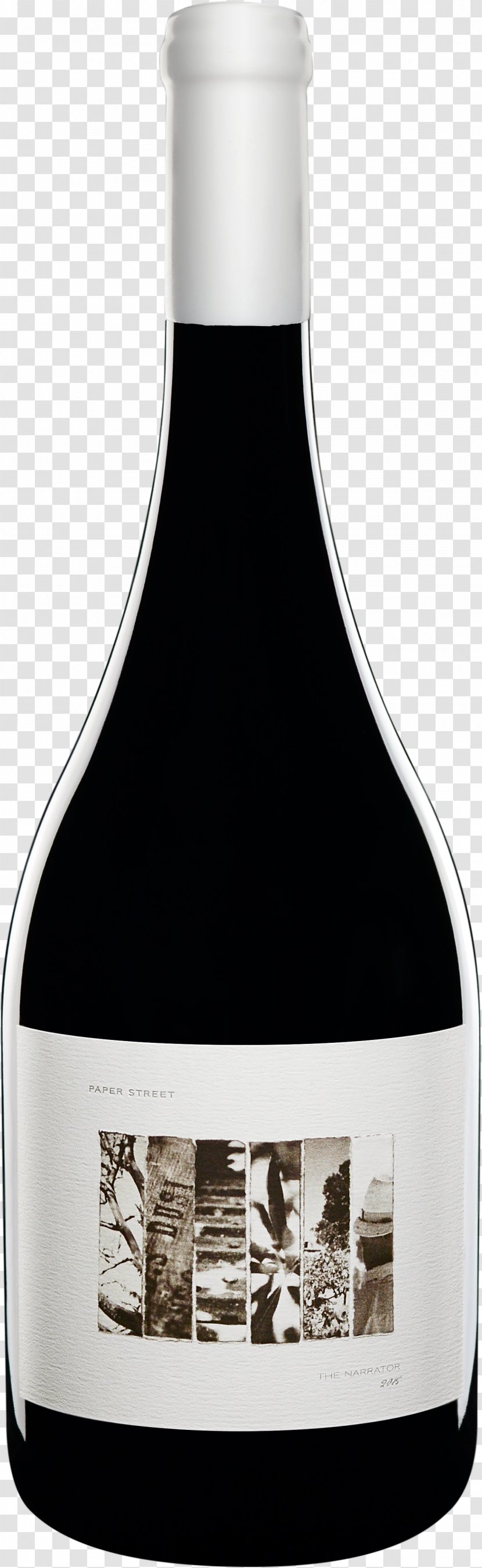 J Dusi Wines- Winery And Tasting Room Tempranillo Zinfandel Liqueur - Cinsaut - Mockup. Wine Bottle Transparent PNG