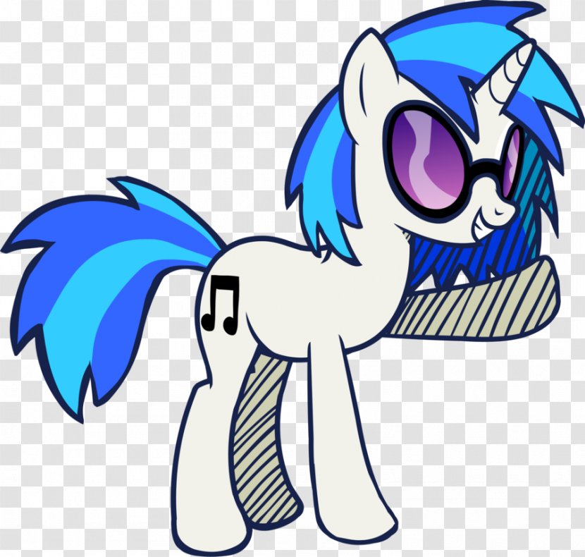 My Little Pony Disc Jockey Phonograph Record - Silhouette Transparent PNG