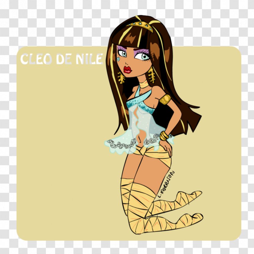 Monster High Cleo De Nile Drawing Fan Art - Watercolor Transparent PNG