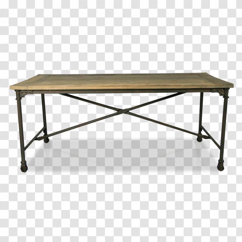 Table Furniture Wood Eettafel Industrial Style - Industry Transparent PNG