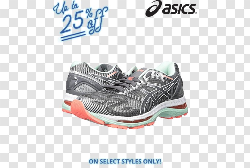 Asics Women's Gel-Nimbus 19 Running Shoe Sports Shoes Gel Nimbus 18 - Walking - Nike Tennis For Women Zappos Transparent PNG