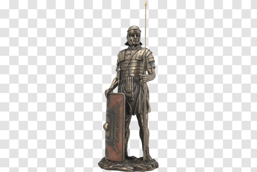Statue Ancient Rome Sculpture Roman Army Soldier - Classical Transparent PNG