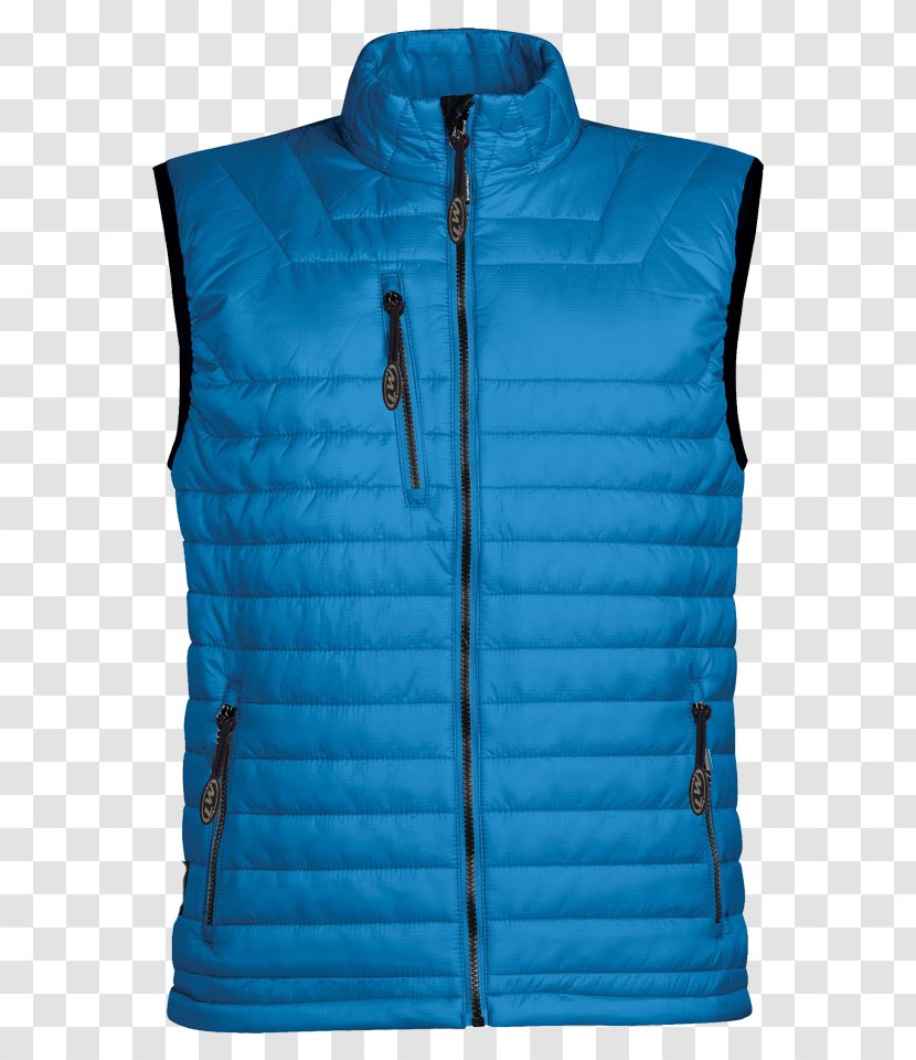 Gilets Sleeve - Turquoise Transparent PNG