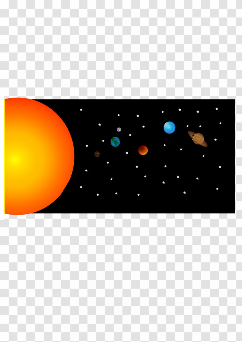 Solar System Clip Art - Rectangle Transparent PNG