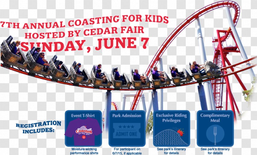 Roller Coaster Advertising Amusement Park Ride - Friends Giving Transparent PNG