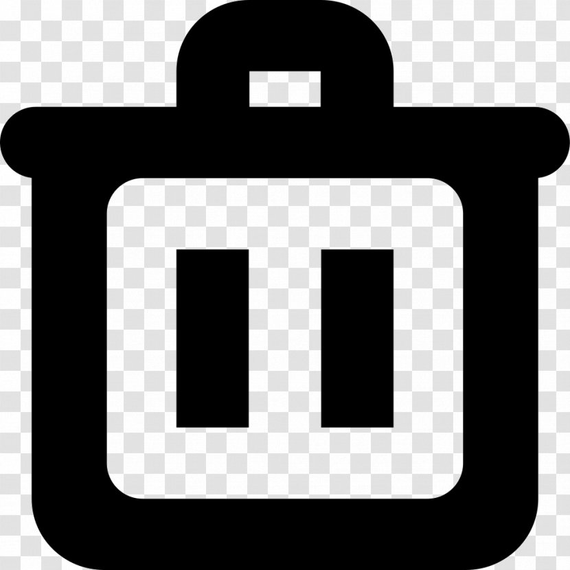 Rubbish Bins & Waste Paper Baskets Recycling - Raw Material - Delete Icon Transparent PNG