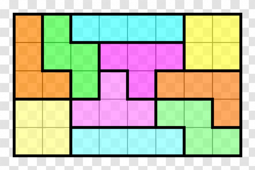 Tetris Worlds Tetromino Polyomino Video Game - Area - Symmetry Transparent PNG