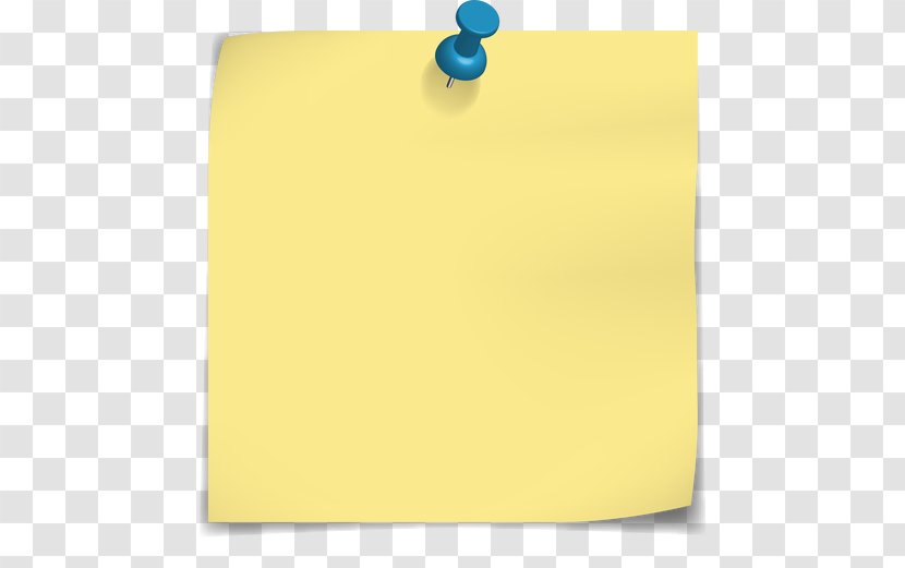 Post-it Note Paper Drawing Pin Clip Art - Postit Transparent PNG