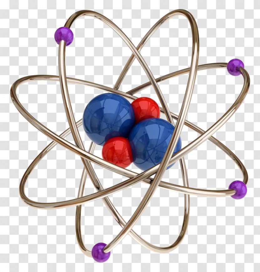 Atomic Nucleus Proton Electron Chemistry - Atomo Transparent PNG