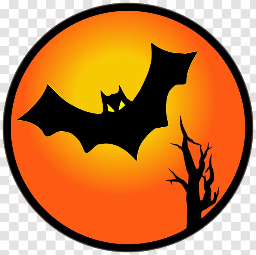 Halloween Costume Party Jack-o'-lantern Clip Art - Bat Transparent PNG