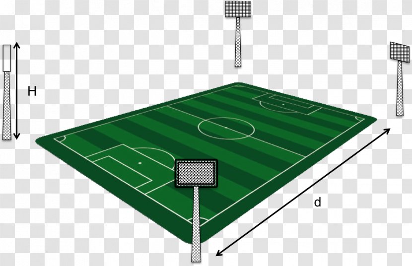 Sports Venue Artificial Turf Athletics Field Lighting - Structure - Football Transparent PNG