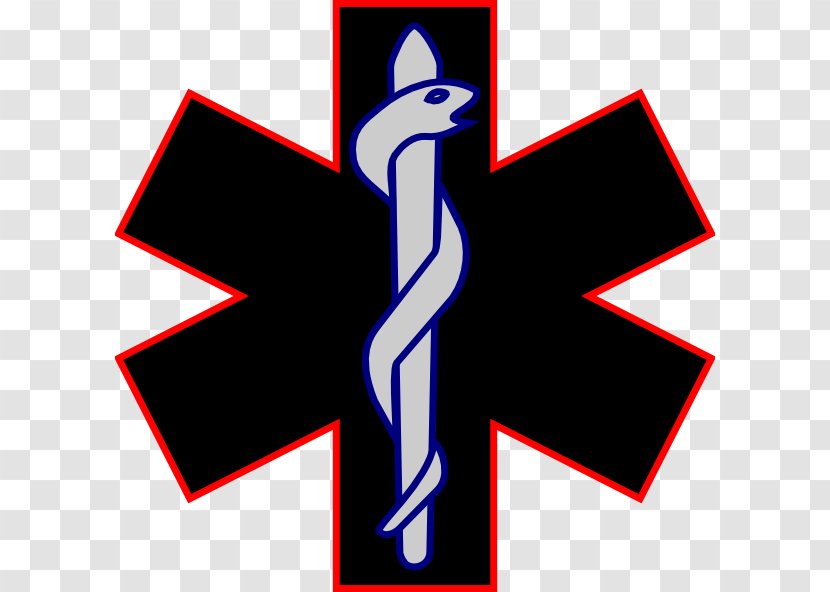 Paramedic Star Of Life Emergency Medical Services Clip Art - Ambulance Transparent PNG