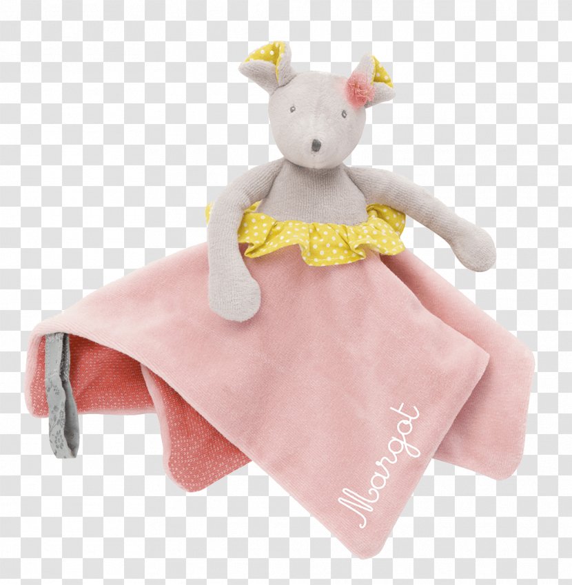 Comforter Child Moulin Roty Computer Mouse Toy - Stuffed Transparent PNG