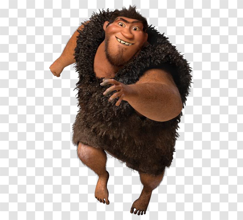 The Croods Grug Thunk Ugga Nicolas Cage - Heart Transparent PNG