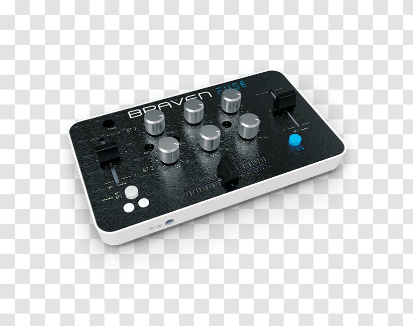 Audio Mixers Sound Braven Fuse Wireless Bluetooth Mixer Equalization - Game Controller Transparent PNG