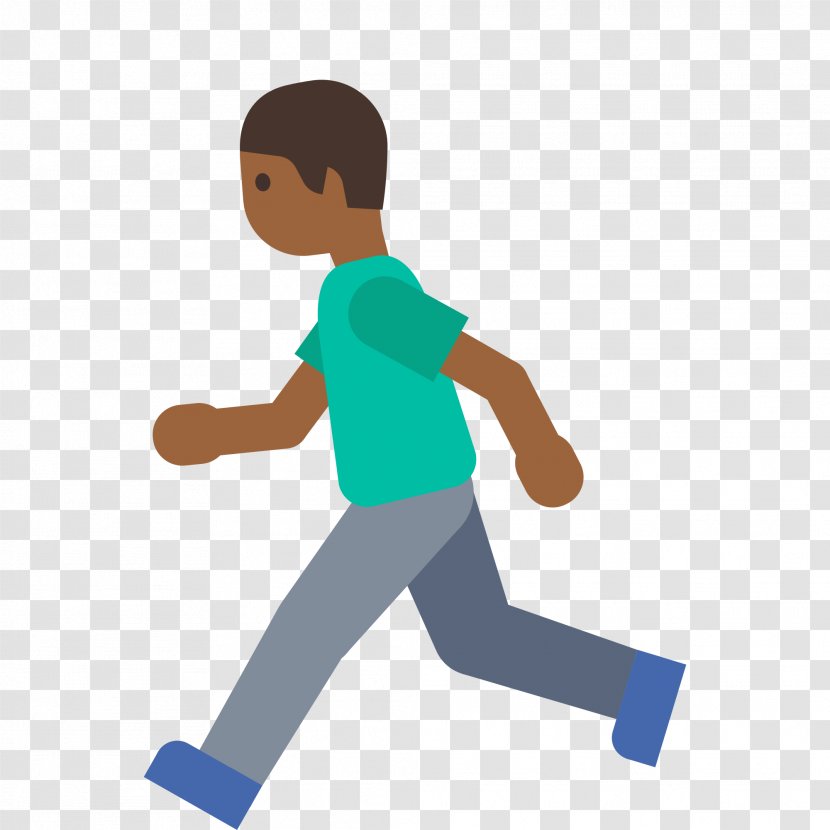Running Emoji Walking Noto Fonts WhatsApp - Child - Man Transparent PNG