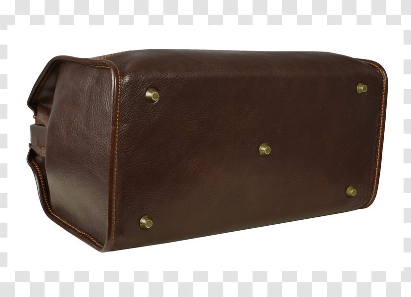 Handbag Leather - Bag - Brown Suitcase Transparent PNG