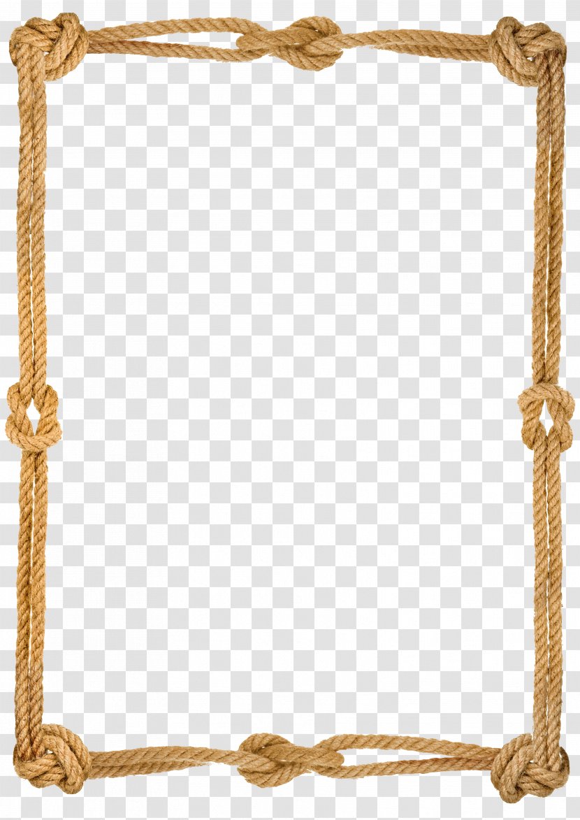 Rope True Lover's Knot Pixabay - Picture Frame - Making A Border Image Transparent PNG