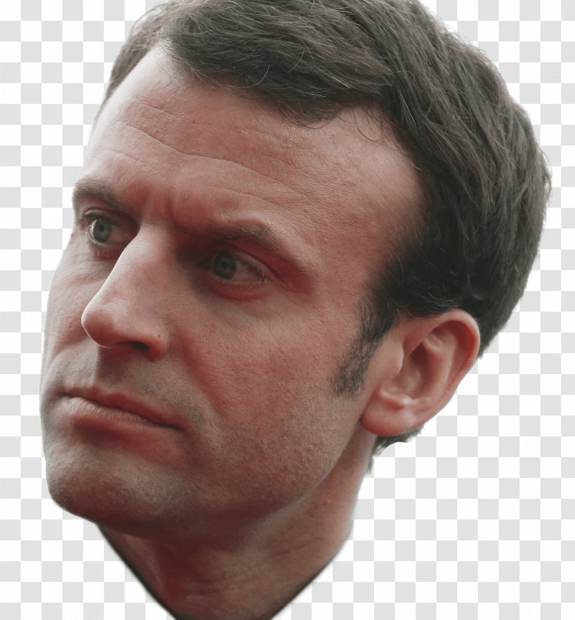 Emmanuel Macron The Assembly Saint-Denis French Ministry For Economy And Finance Forehead - Emanuel Wynn Transparent PNG