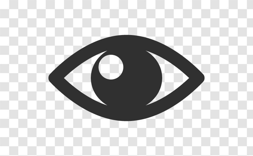 Symbol Black Logo - Human Eye Transparent PNG