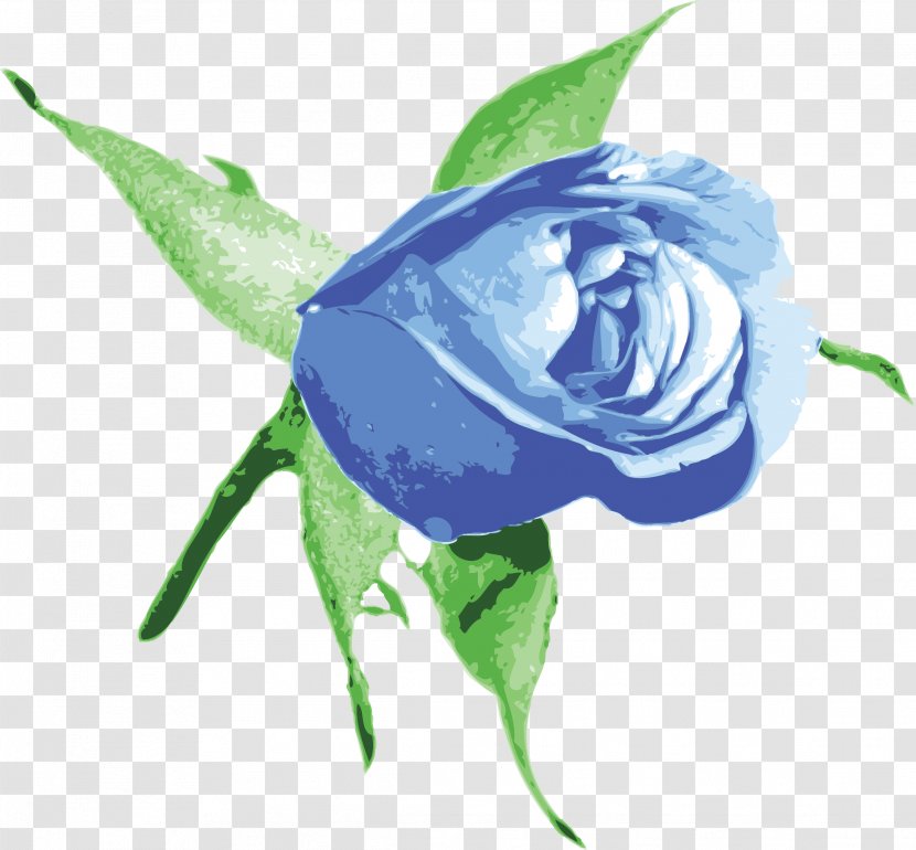 Blue Rose Clip Art - Order Transparent PNG