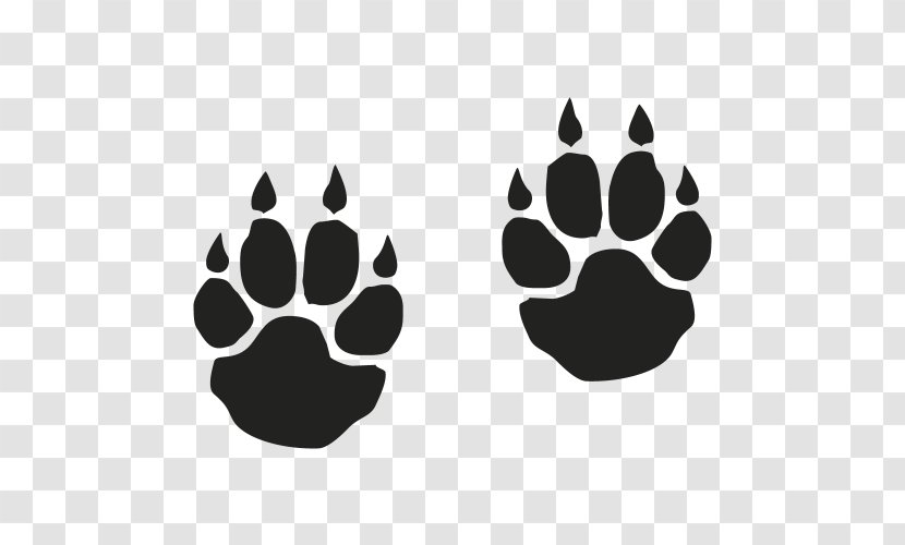 Tiger Dog Footprint Animal Track Cat - Decal Transparent PNG