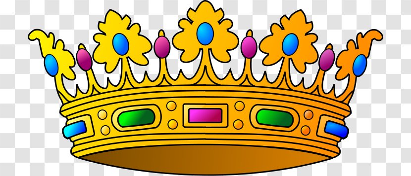 Galette Des Rois Crown Bolo Rei King Epiphany - Yellow Transparent PNG