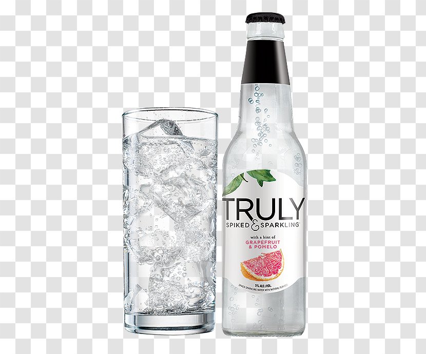 Vodka Tonic Carbonated Water Beer Lemon-lime Drink - Glass - Blood Orange Transparent PNG