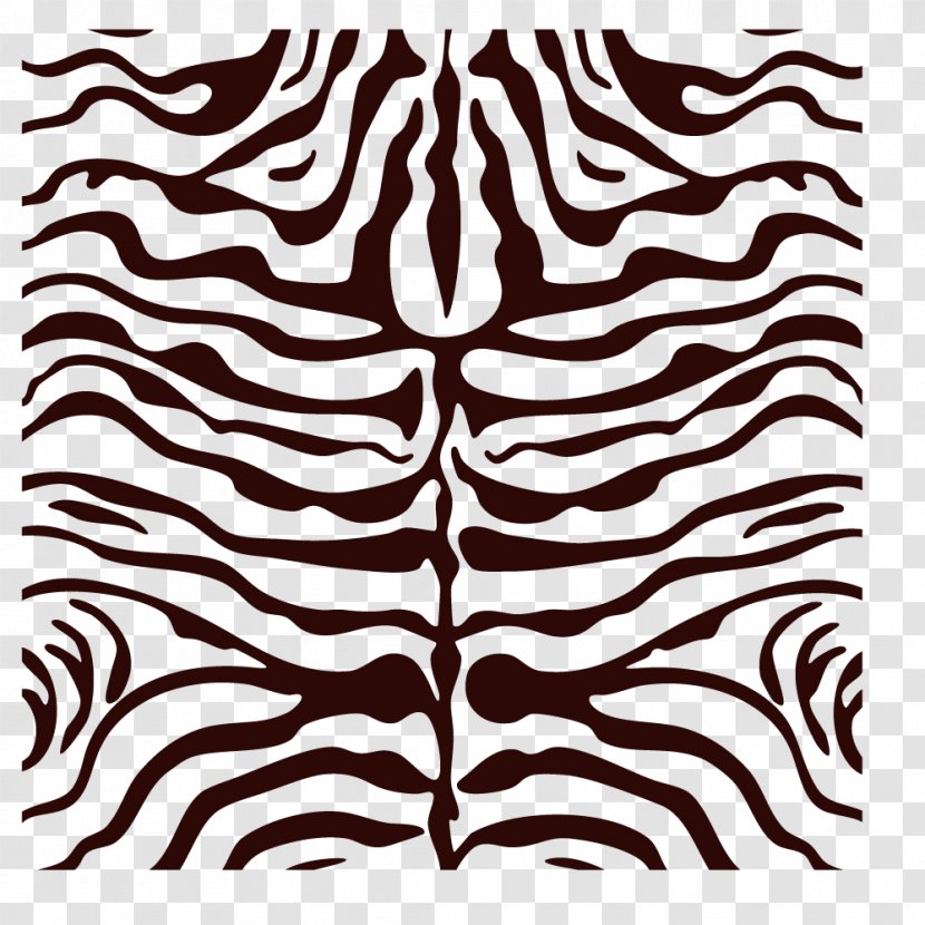 Carpet Zebra Shag Animal Print NULOOM RUGS - Tree - Tiger Stripes Transparent PNG