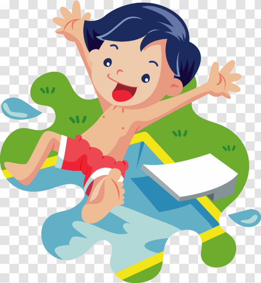 Swimming Pool Birthday Clip Art - Heart - Summer Season Transparent PNG