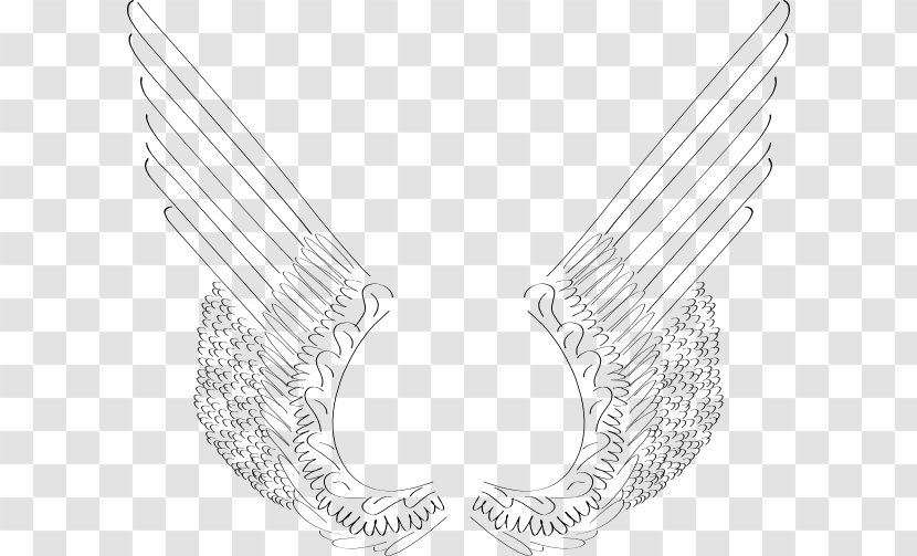 Angel Clip Art - Line Transparent PNG