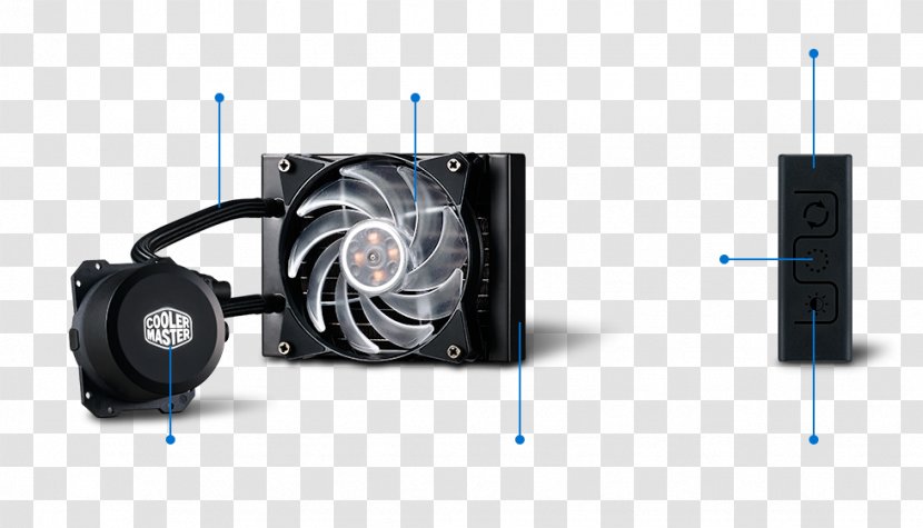 Computer System Cooling Parts Cooler Master Power Supply Unit Water Heat Sink - Color Mode: Rgb Transparent PNG