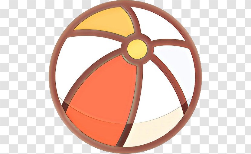 Clip Art Ball - Orange - Volleyball Transparent PNG