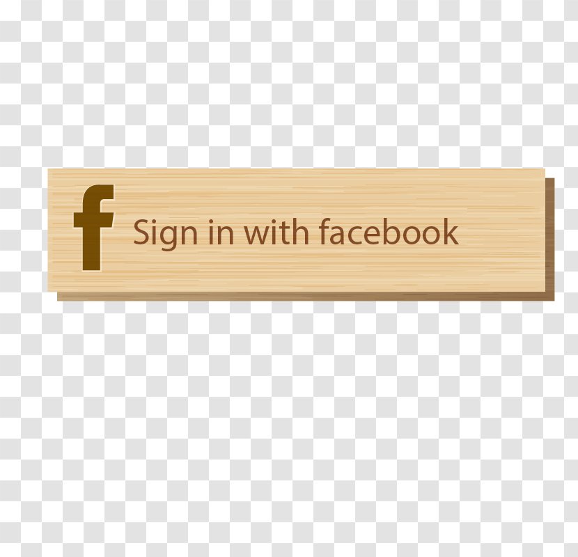 Facebook Download Button Art And Green Icon - Brand - Wood Transparent PNG