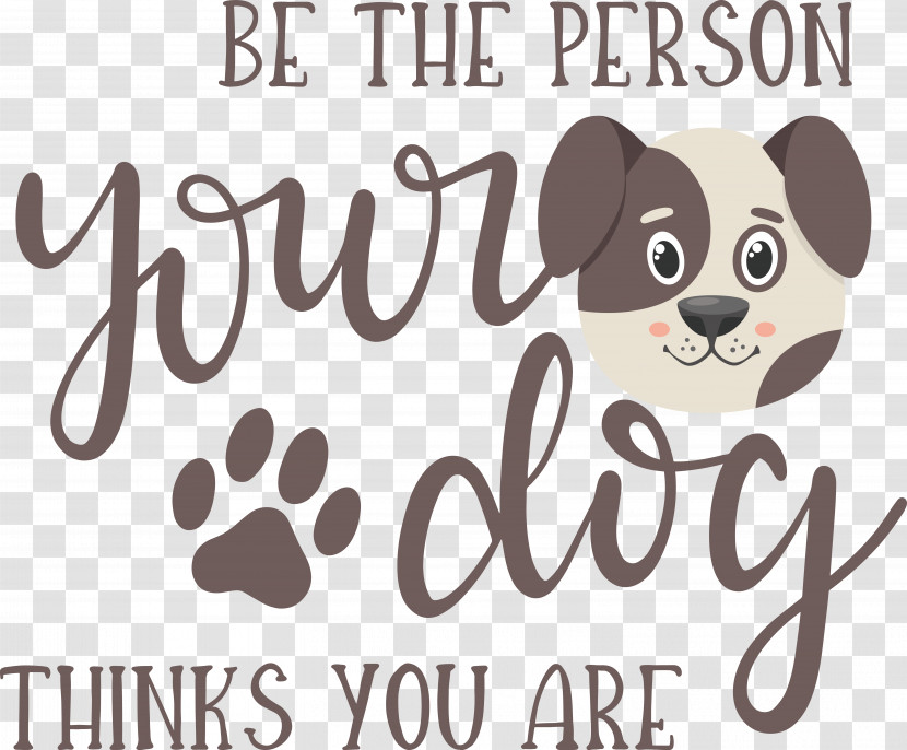 Dog Snout Font Logo Puppy Transparent PNG