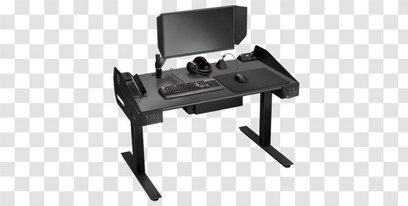 Desk BenQ DreamHack Rocket League Championship Series Electronic Sports - Furniture - Study Table Transparent PNG