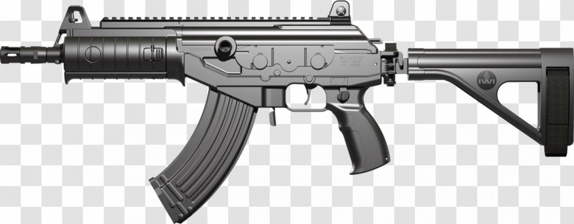 IWI ACE IMI Galil 7.62×39mm Israel Weapon Industries Firearm - Watercolor - Handgun Transparent PNG