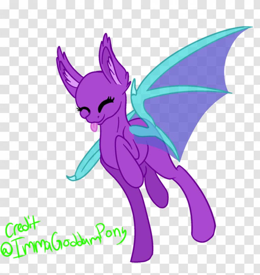 Twilight Sparkle Pony Bat Rainbow Dash Rarity - Mythical Creature Transparent PNG